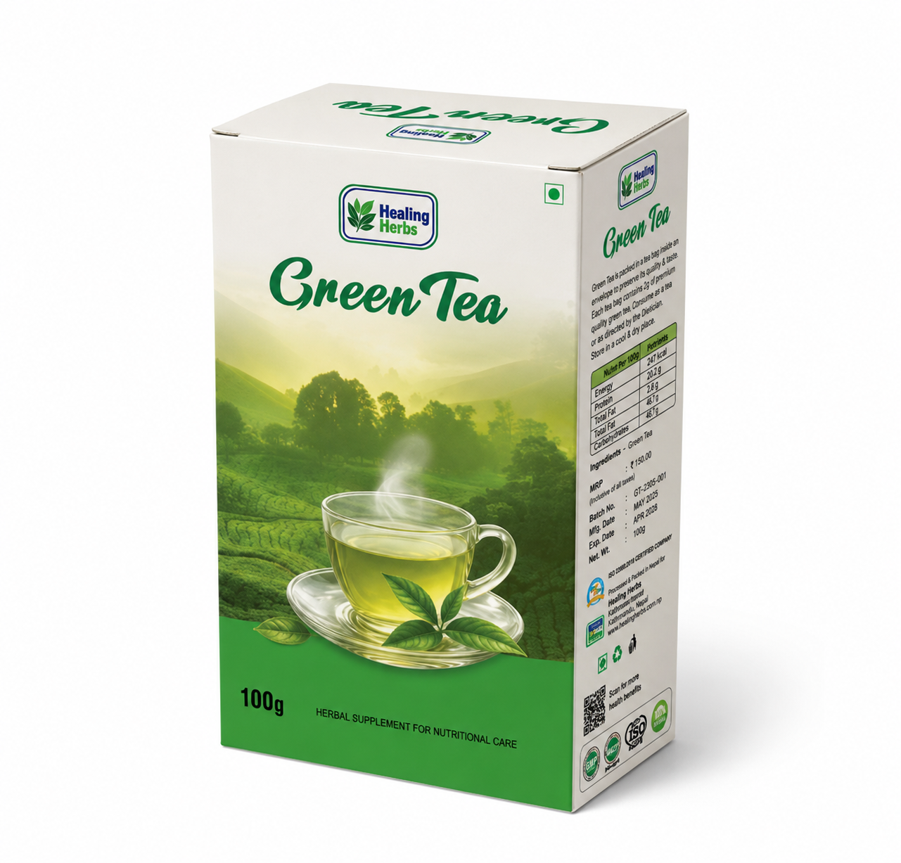 Green Tea Bag(100 bags)